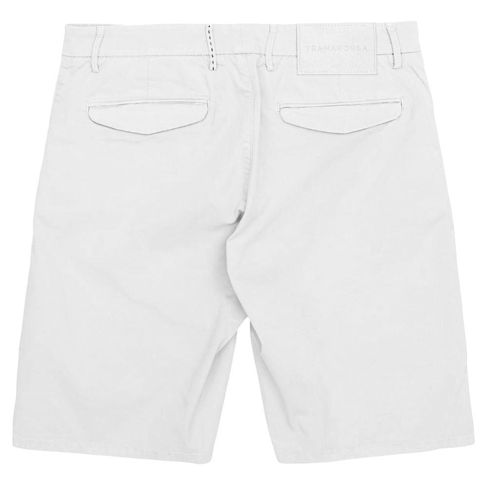 Tramarossa White Linen Short for Elevated Summer Style