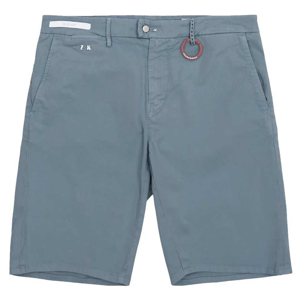 Tramarossa Light Blue Linen Short for Effortless Elegance
