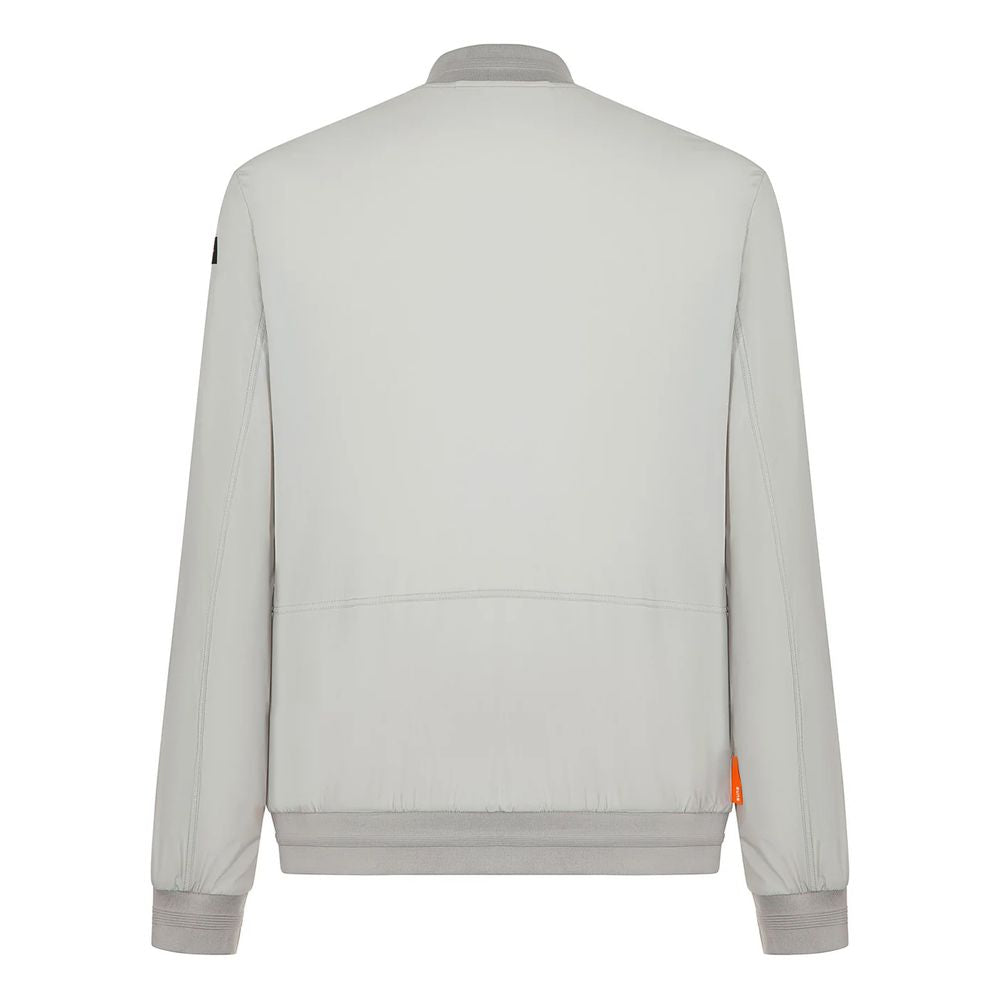 Suns Gray Nylon Jacket - Elevate Your Outerwear Elegance