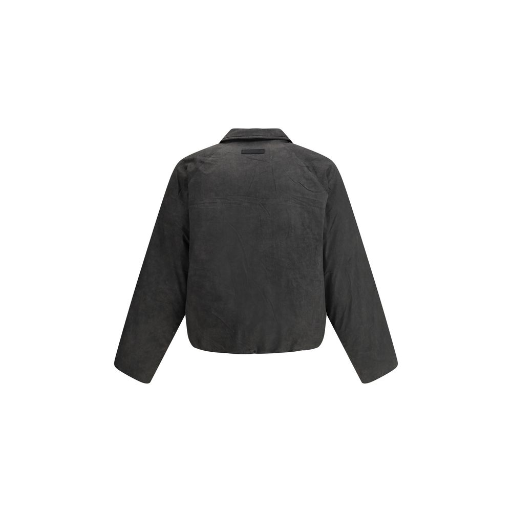 Daily Paper Black Cotton Bomber Jacket for Effortless Elegance