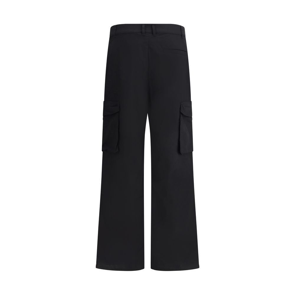 Daily Paper Khaki Cotton Cargo Pants - Effortless Utility Meets Style