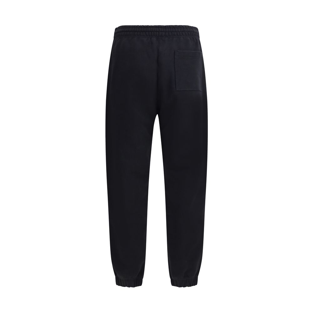 Burberry Grey Cotton Logoed Sweatpants for Elevated Casual Elegance