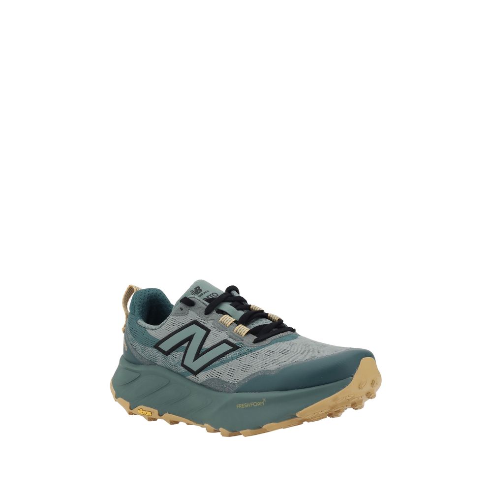 New Balance Grey Mesh Fresh Foam X Hierro v9 Sneakers