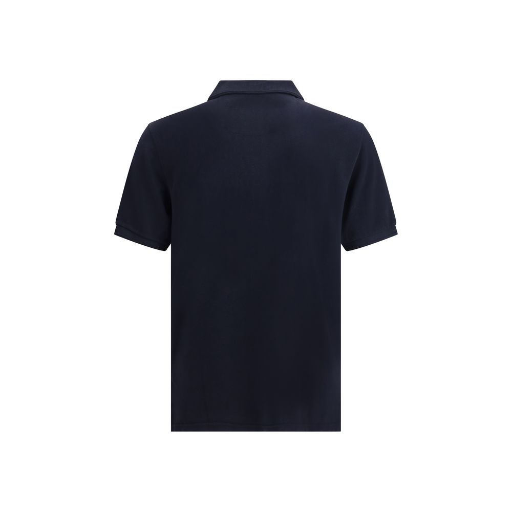 Parajumpers Navy Cotton Polo for Effortless Sophistication