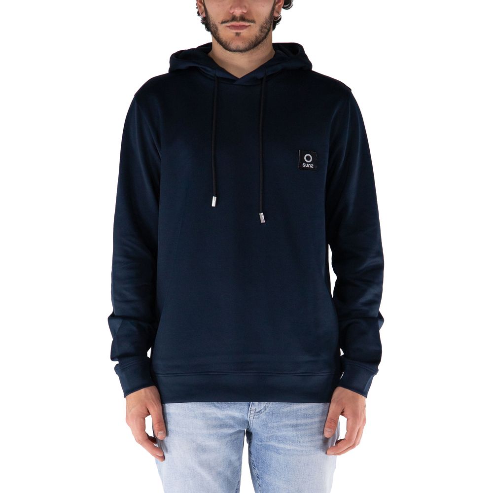 Suns Blue Nylon Sweater - Elevated Luxury Essential