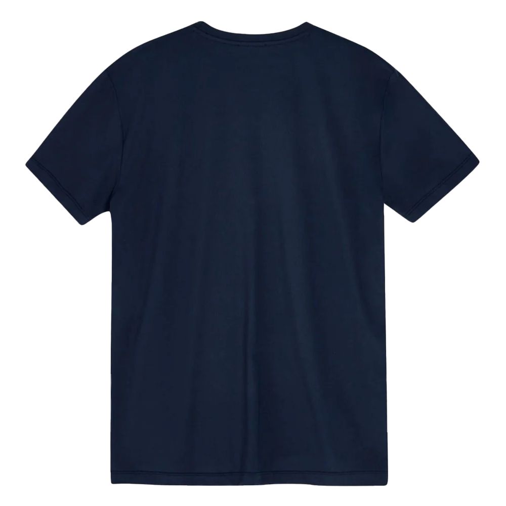 Suns Blue Nylon T-Shirt for Effortless Sophistication