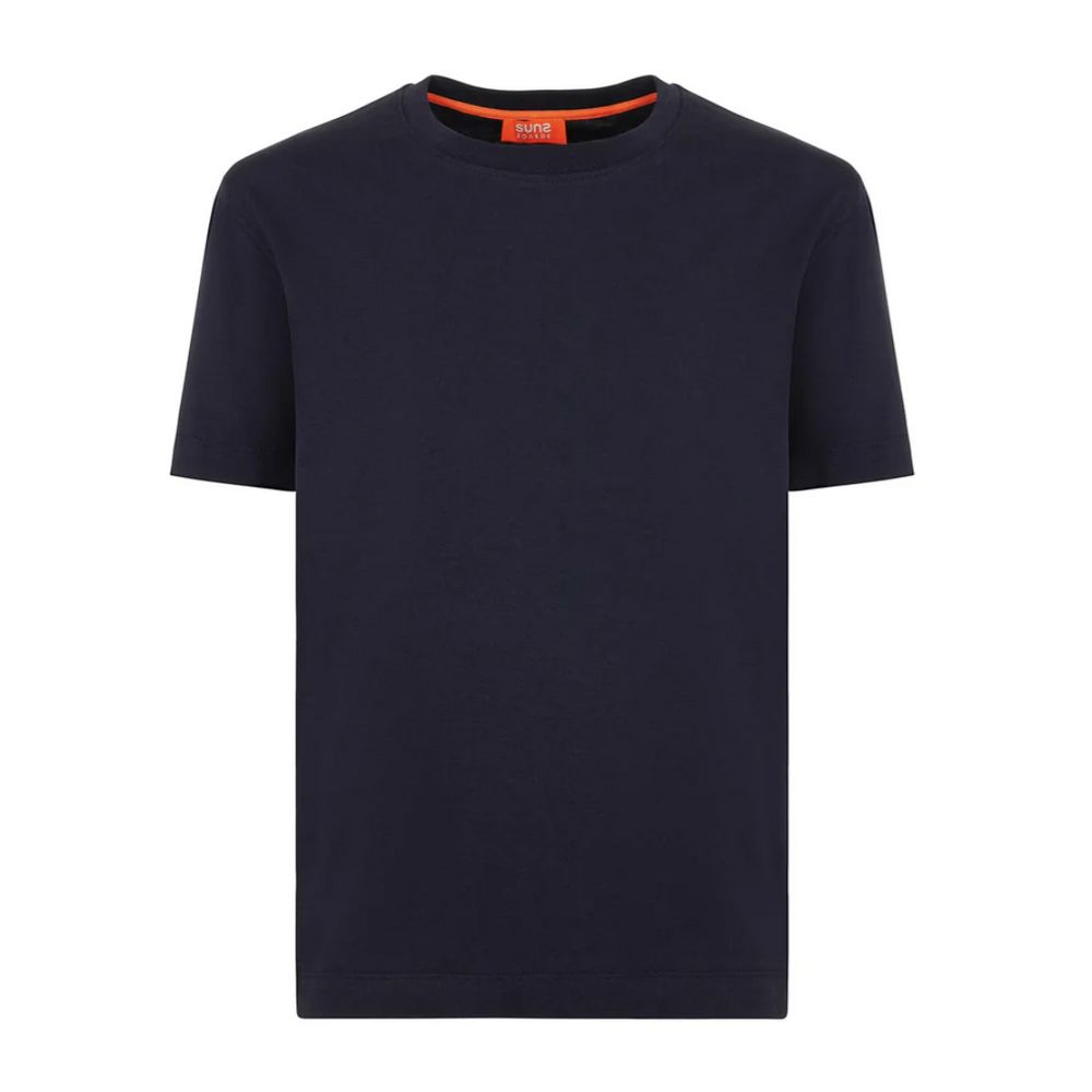 Suns Blue Cotton T-Shirt: Effortless Luxury Redefined