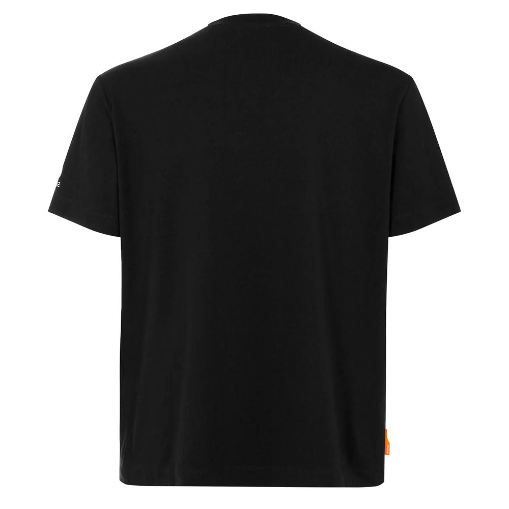 Suns Black Cotton T-Shirt for Elevated Everyday Style