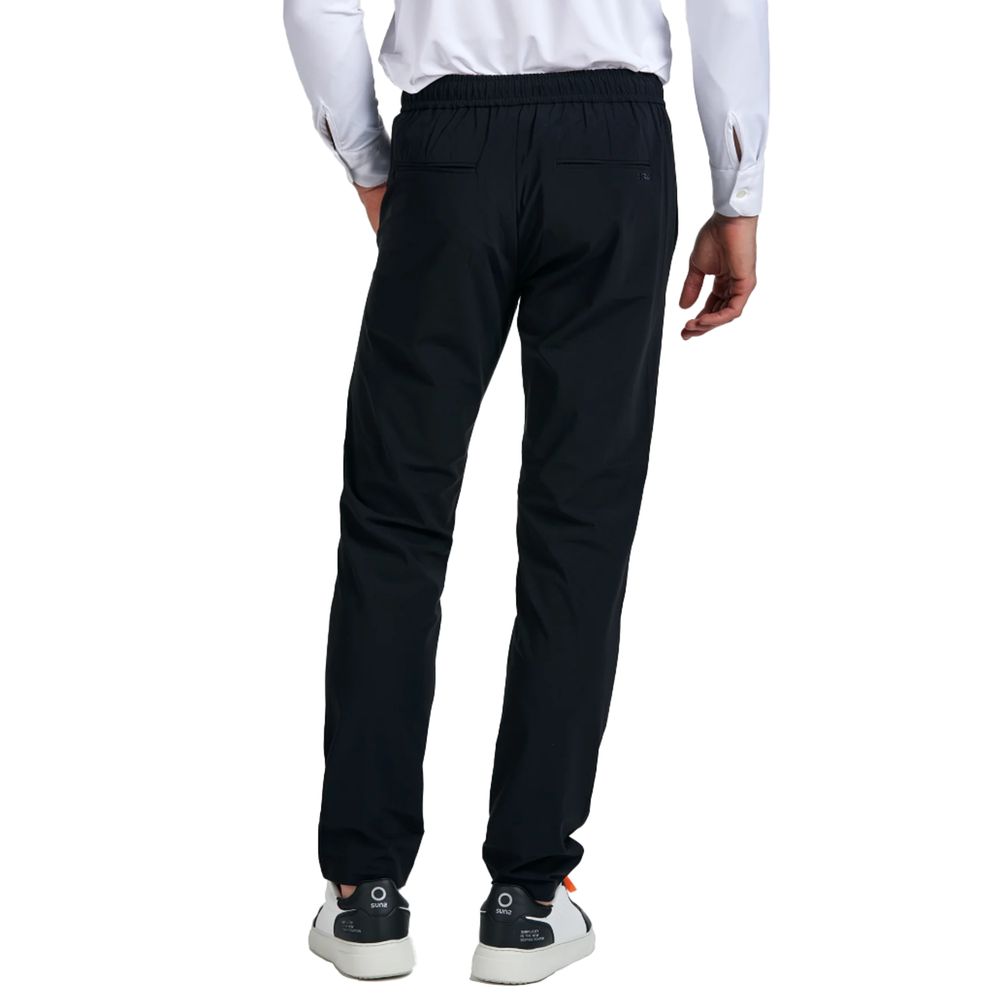 Suns Blue Nylon Jeans for Elevated Style and Comfort