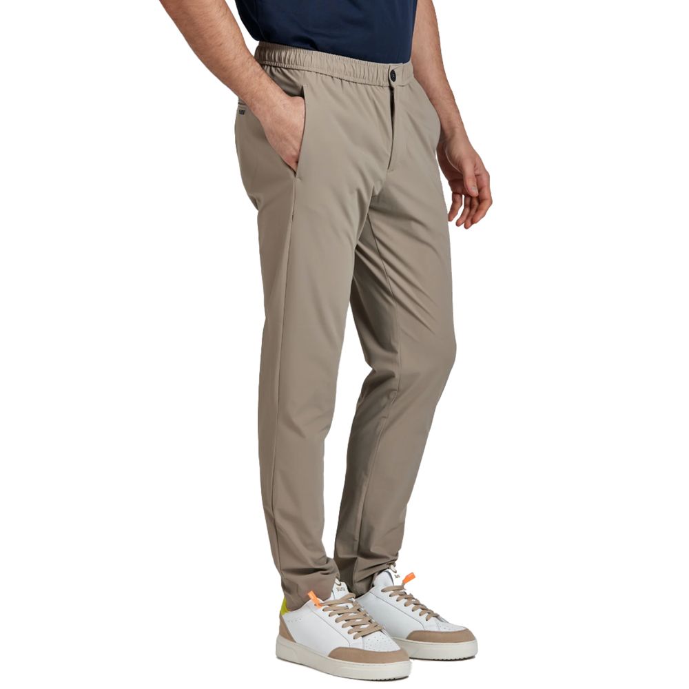 Suns Beige Nylon Jeans & Pant for Effortless Elegance