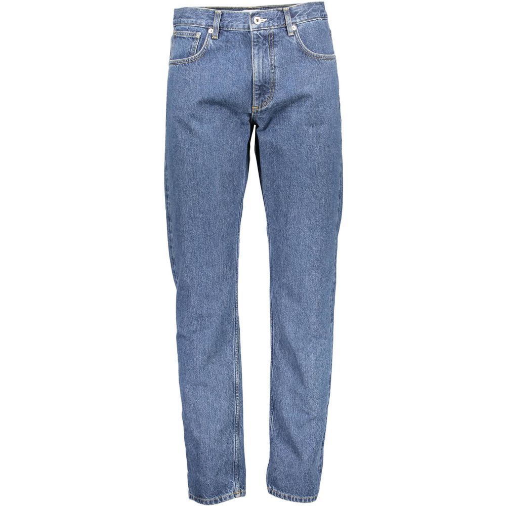 Gant Blue Cotton Jeans for Elevated Casual Elegance