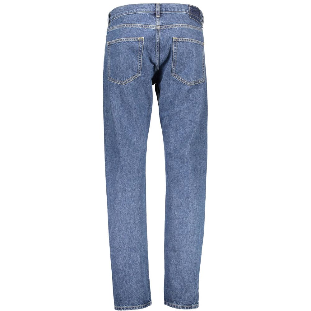 Gant Blue Cotton Jeans for Elevated Casual Elegance