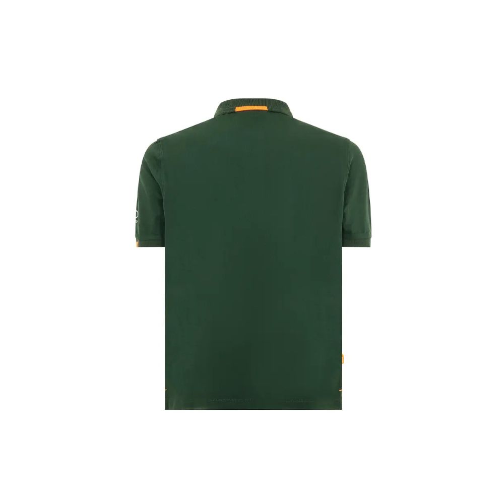 Suns Green Cotton Polo Shirt for Elevated Casual Style