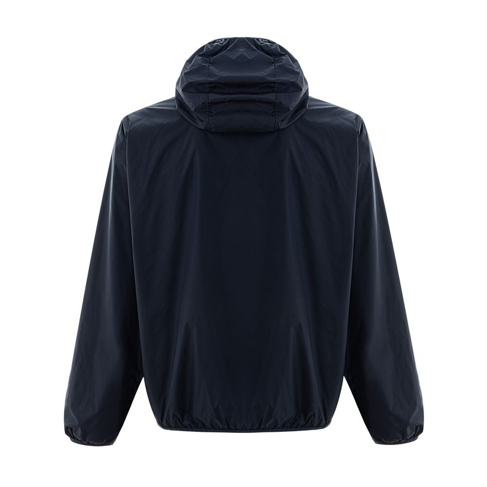 Invicta Blue Technical Fabric Jacket for Elevated Style and Comfort