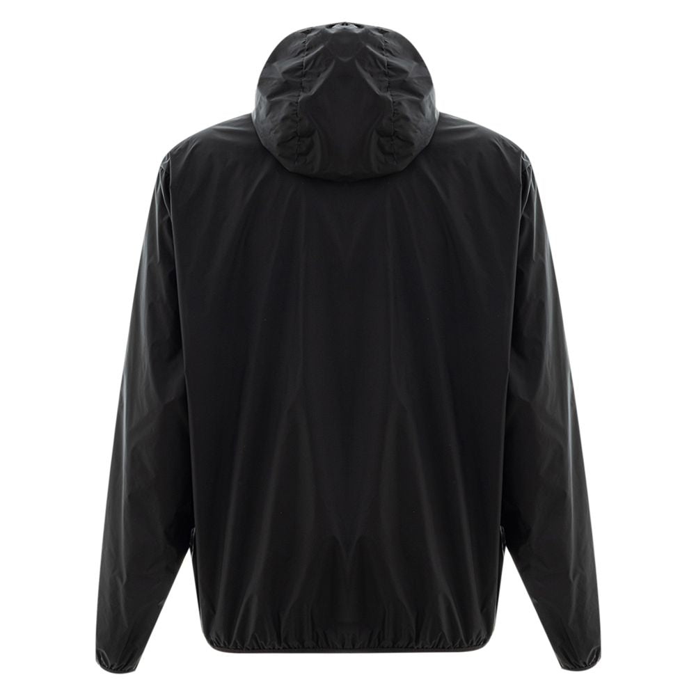 Invicta Black Technical Fabric Jacket with Refined Craftsmanship