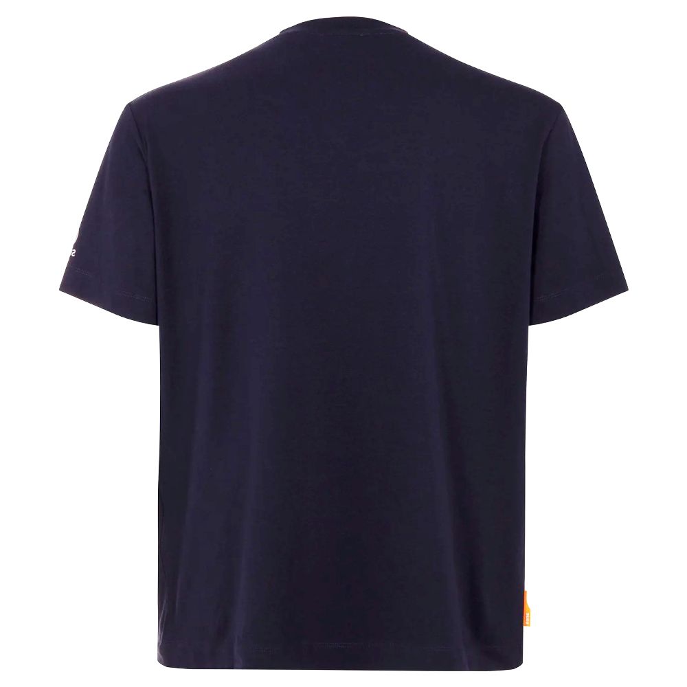 Suns Blue Cotton T-Shirt for Elevated Everyday Style