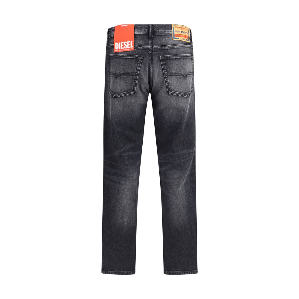 Diesel Blue Cotton D-finitive Jeans for Elevated Everyday Style