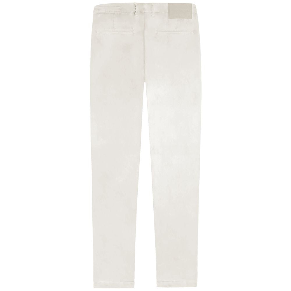 Tramarossa White Cotton Jeans for Elevated Style