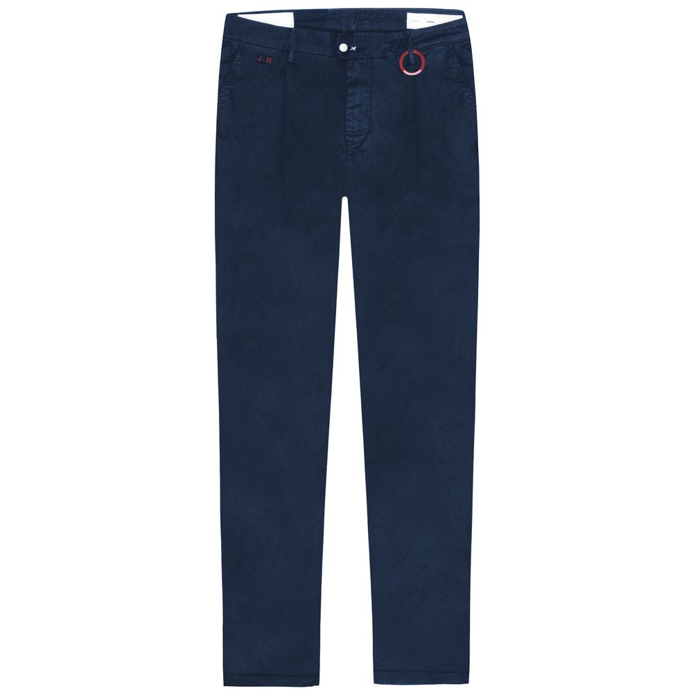 Tramarossa Blue Cotton Jeans for Elevated Style