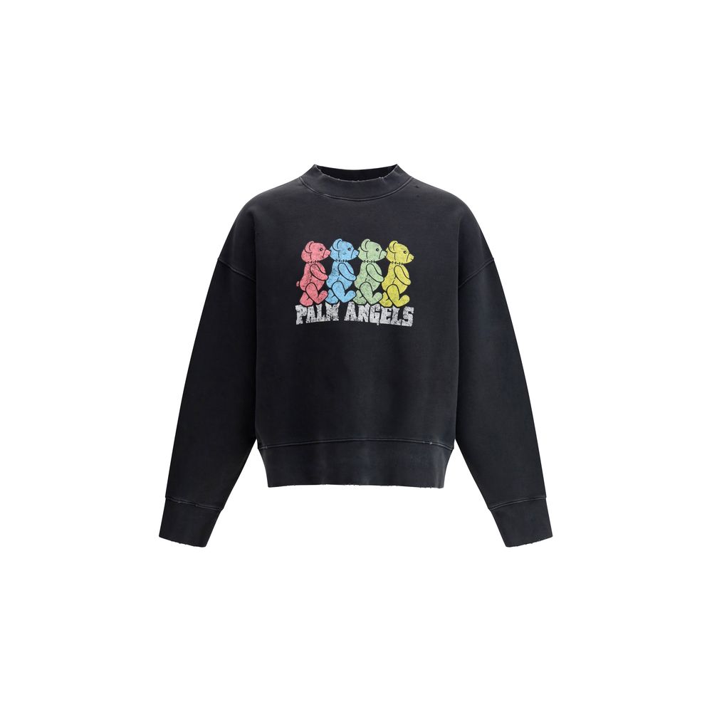 Palm Angels Multicolored Cotton Oversized Sweatshirt