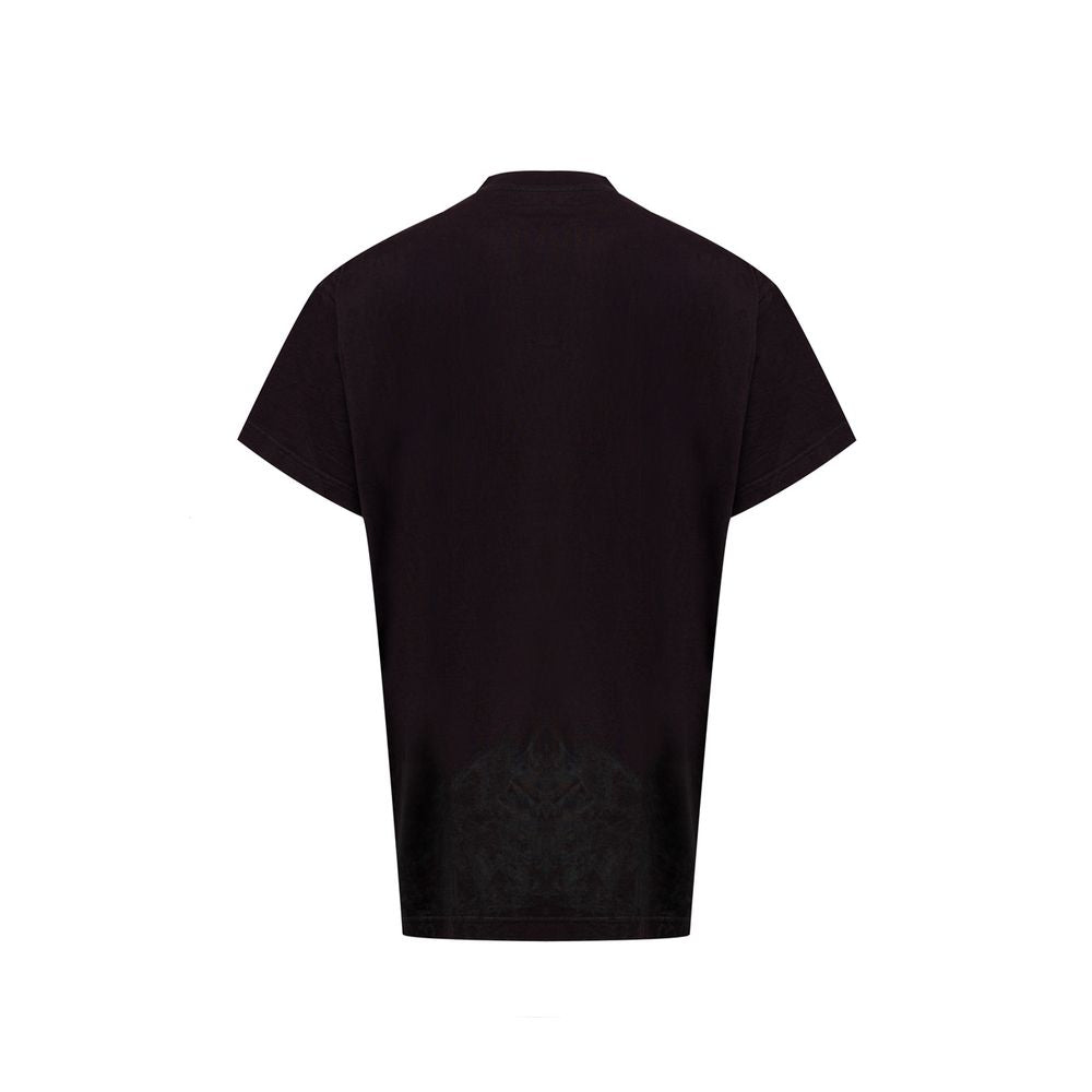 Balenciaga Black Cotton T-Shirt for Effortless Luxury Style