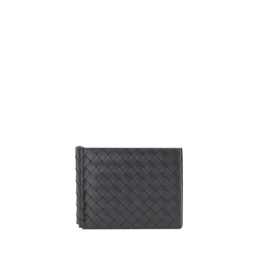 Bottega Veneta Brown Premium Leather Intrecciato Wallet