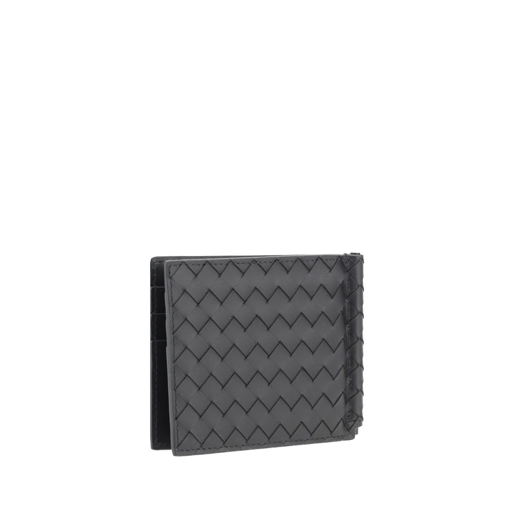Bottega Veneta Brown Premium Leather Intrecciato Wallet