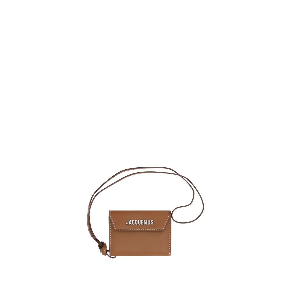 Le Porte Jacquemus Black Premium Leather Wallet