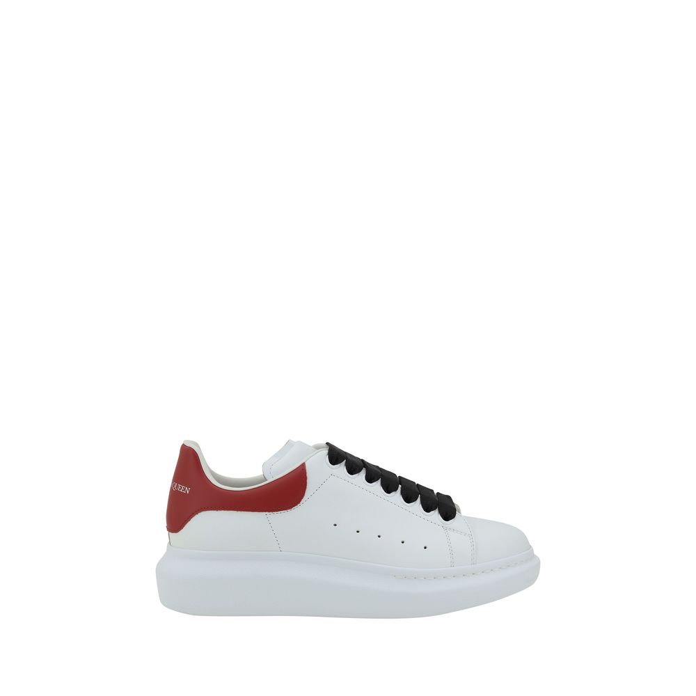 Alexander McQueen White Leather Sneakers for Elevated Style