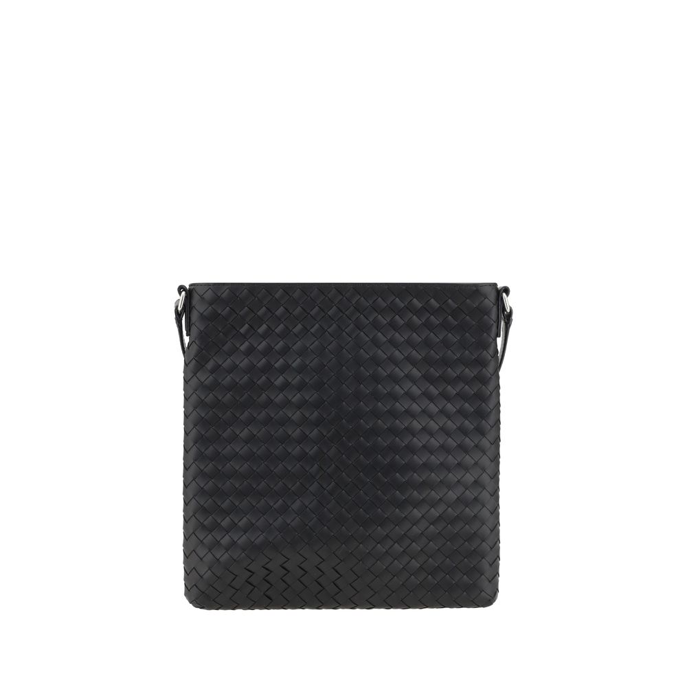 Bottega Veneta Green Luxe Leather Shoulder Bag