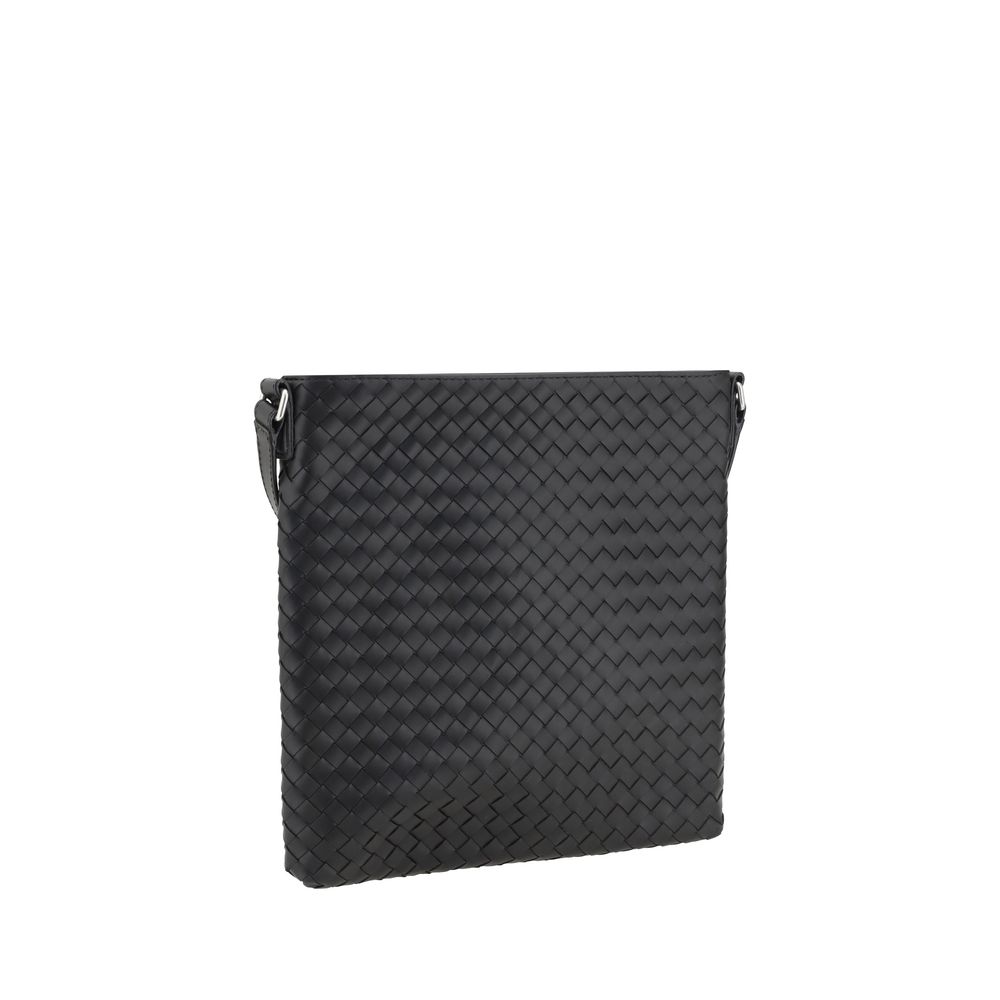 Bottega Veneta Green Luxe Leather Shoulder Bag