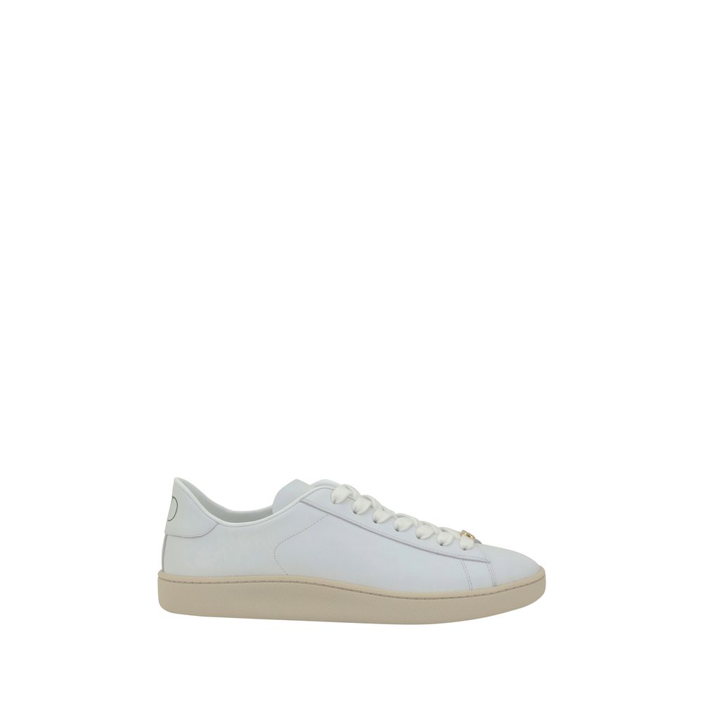 Valentino Garavani White Premium Leather Royco Sneakers
