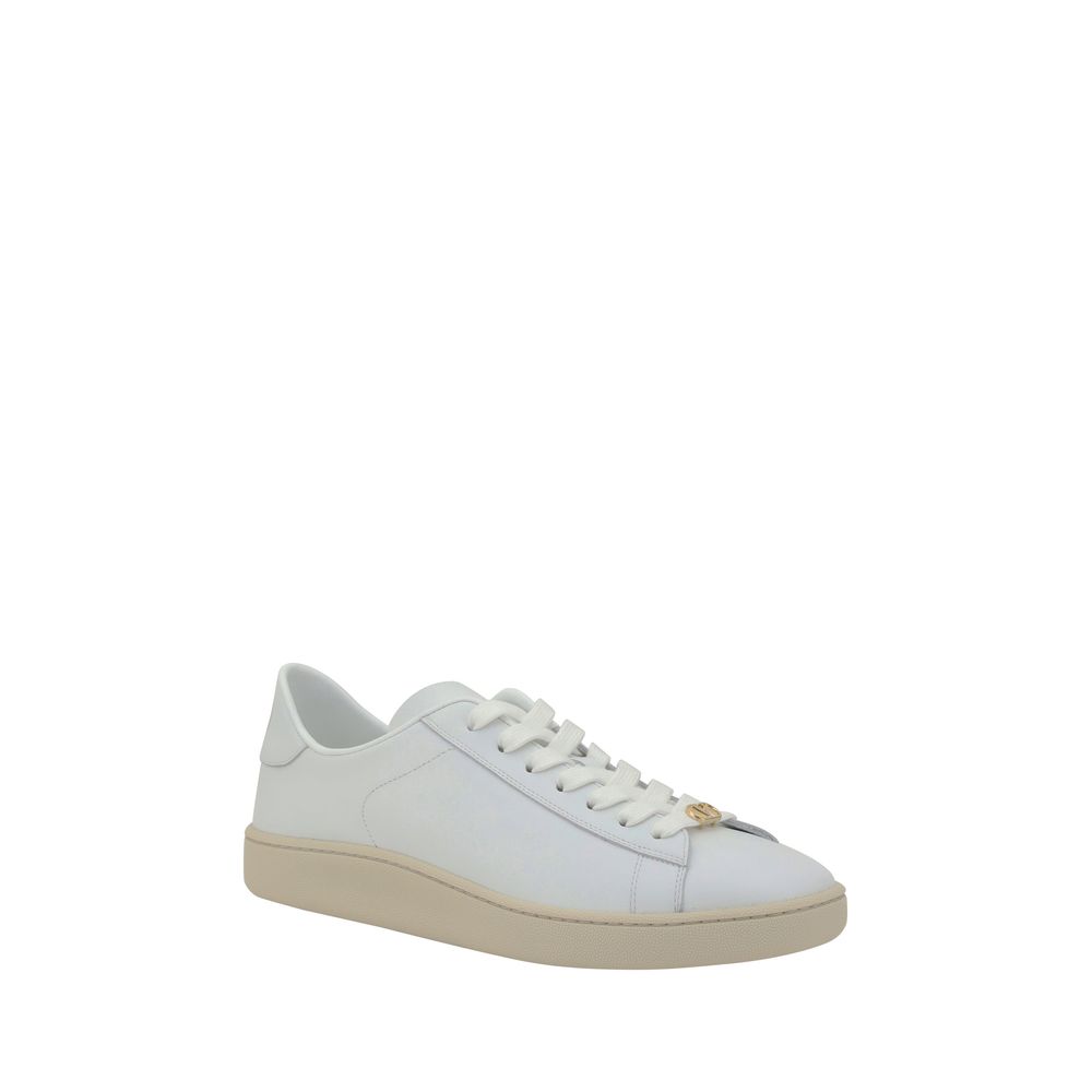 Valentino Garavani White Premium Leather Royco Sneakers