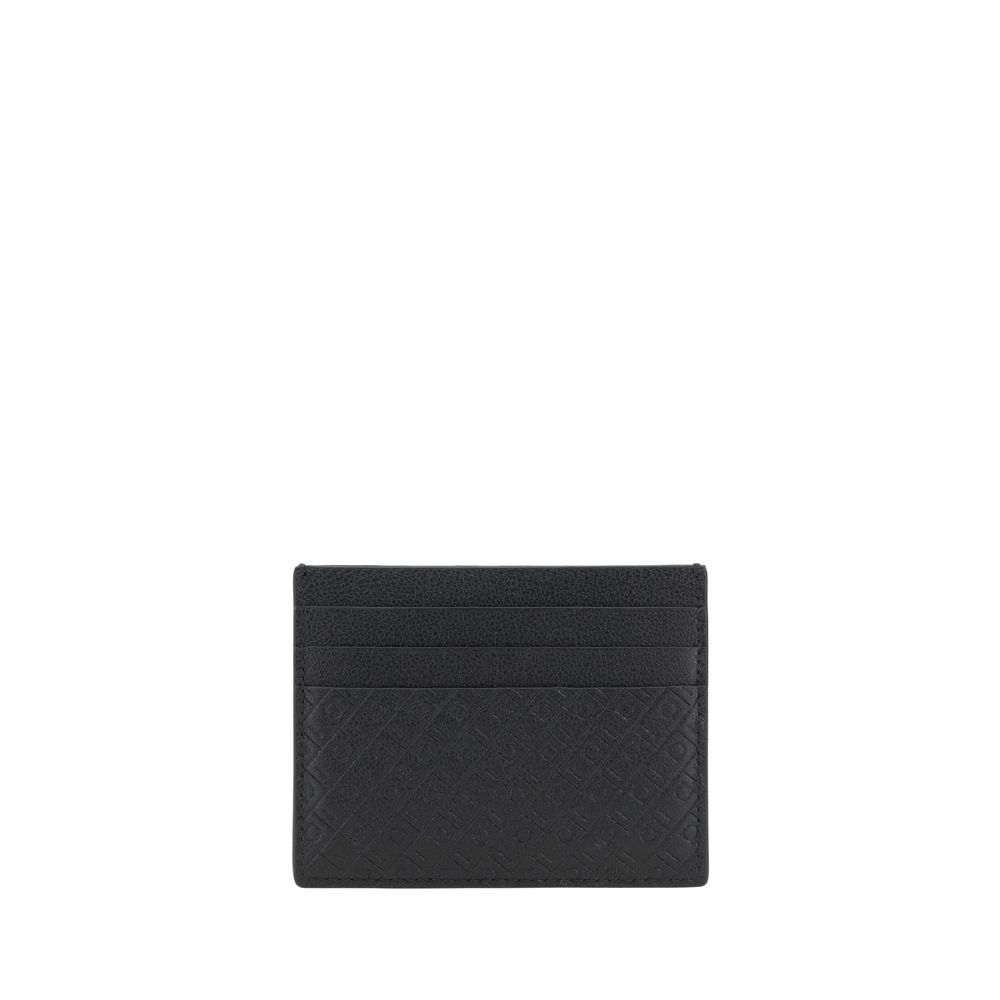 Ferragamo Black Exquisite Leather Card Holder