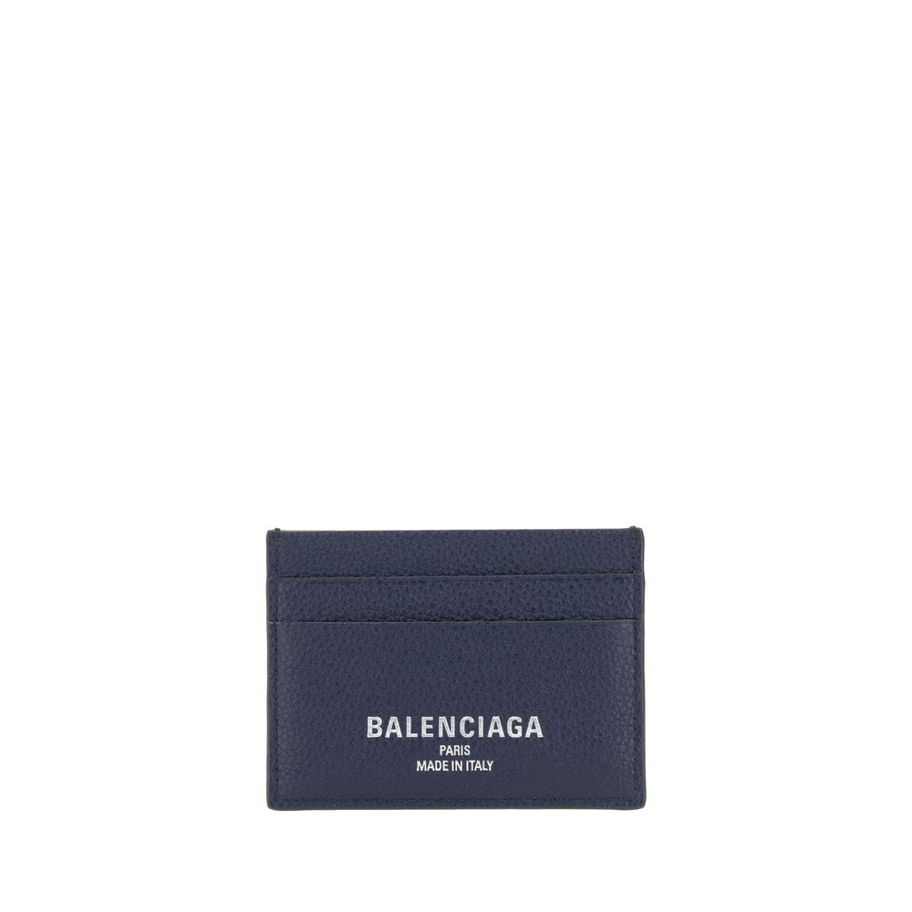 Balenciaga Black Premium Leather Card Holder