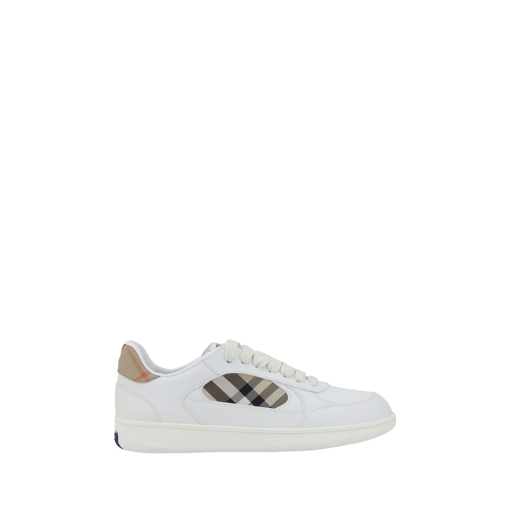 Burberry Black Leather Sneakers: Timeless Luxury Redefined