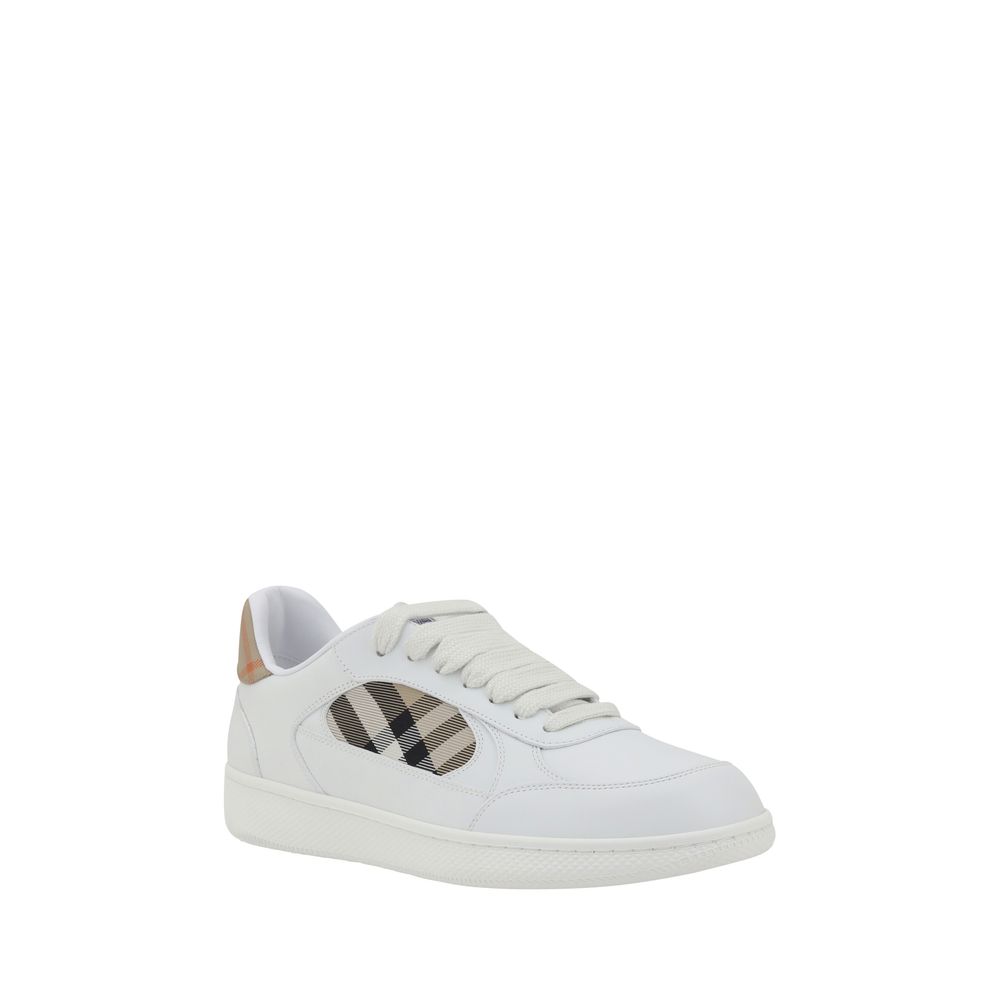 Burberry Black Leather Sneakers: Timeless Luxury Redefined