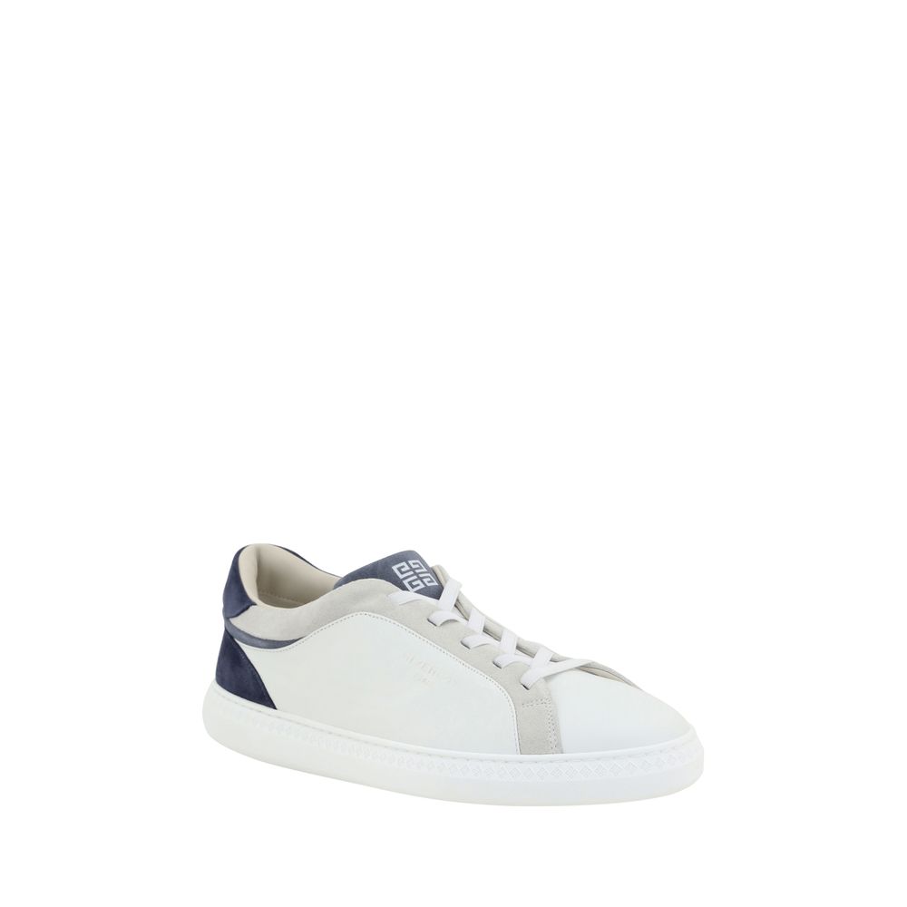 Givenchy White Leather G Set Sneakers - Timeless Luxury Footwear Elegance