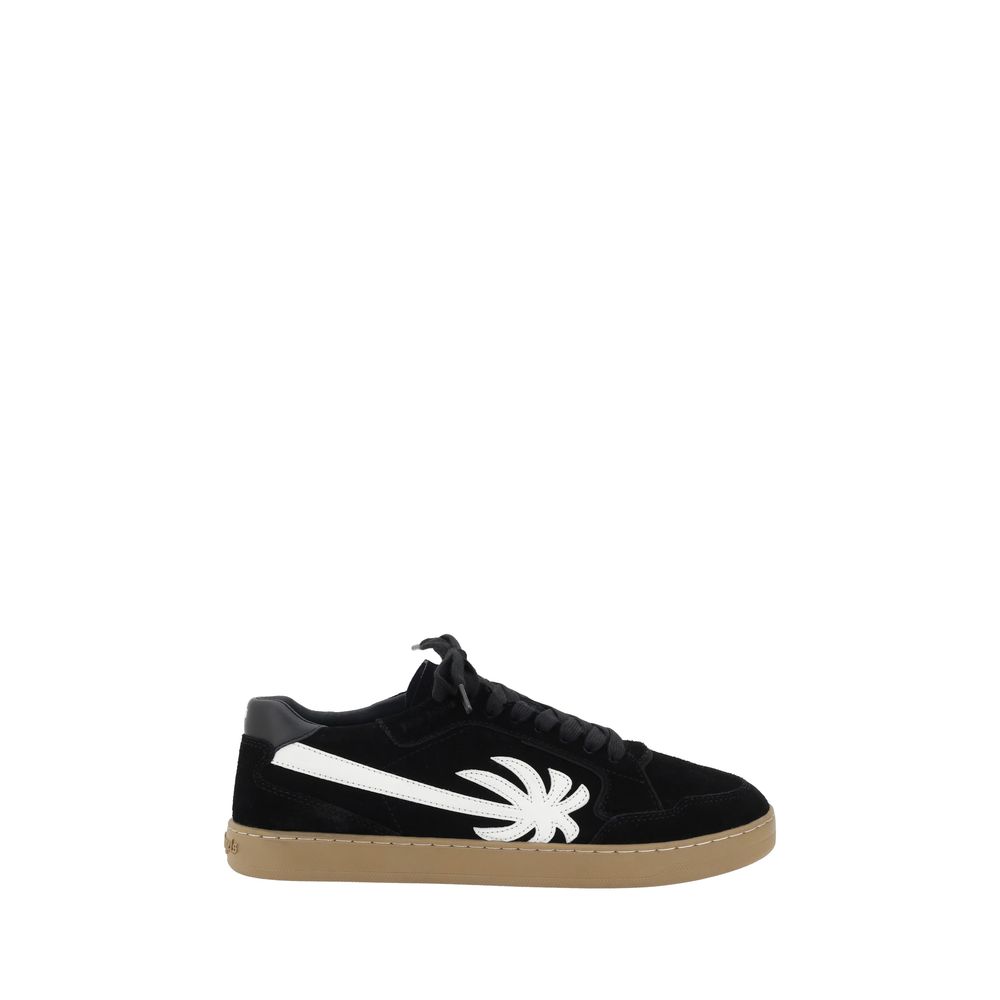Palm Angels White Suede New Palm 1 Sneakers