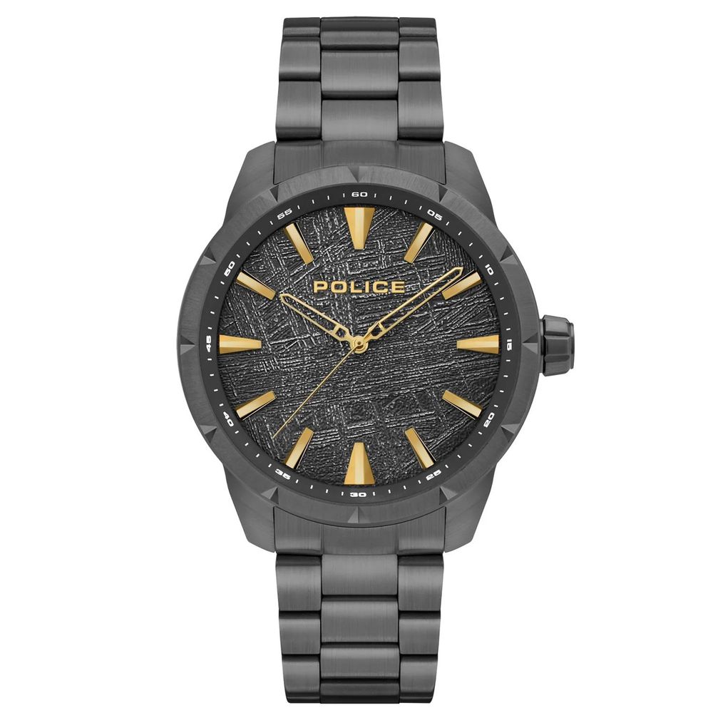 Police Black Stainless Steel Watch – Modern Elegance Redefined