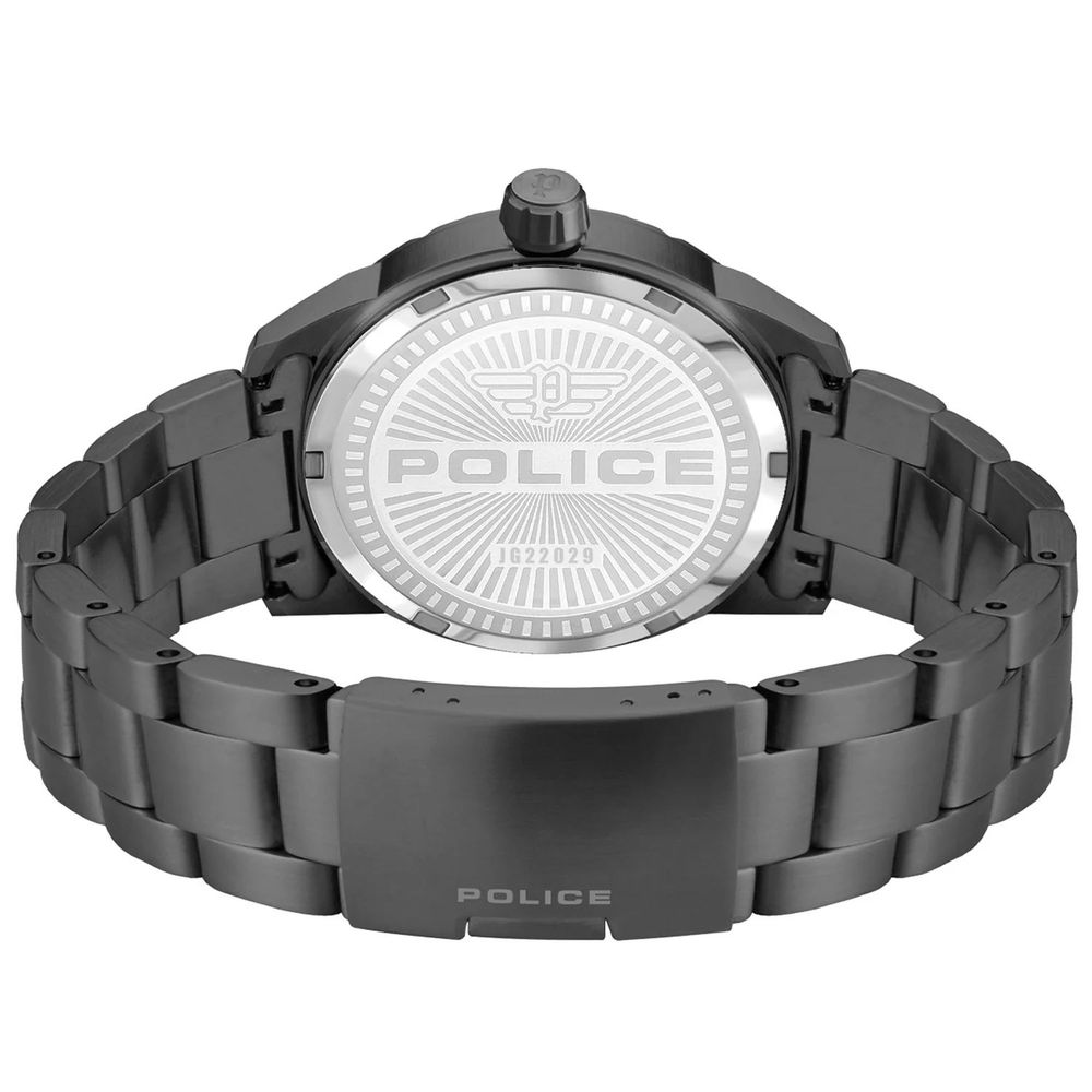 Police Black Stainless Steel Watch – Modern Elegance Redefined