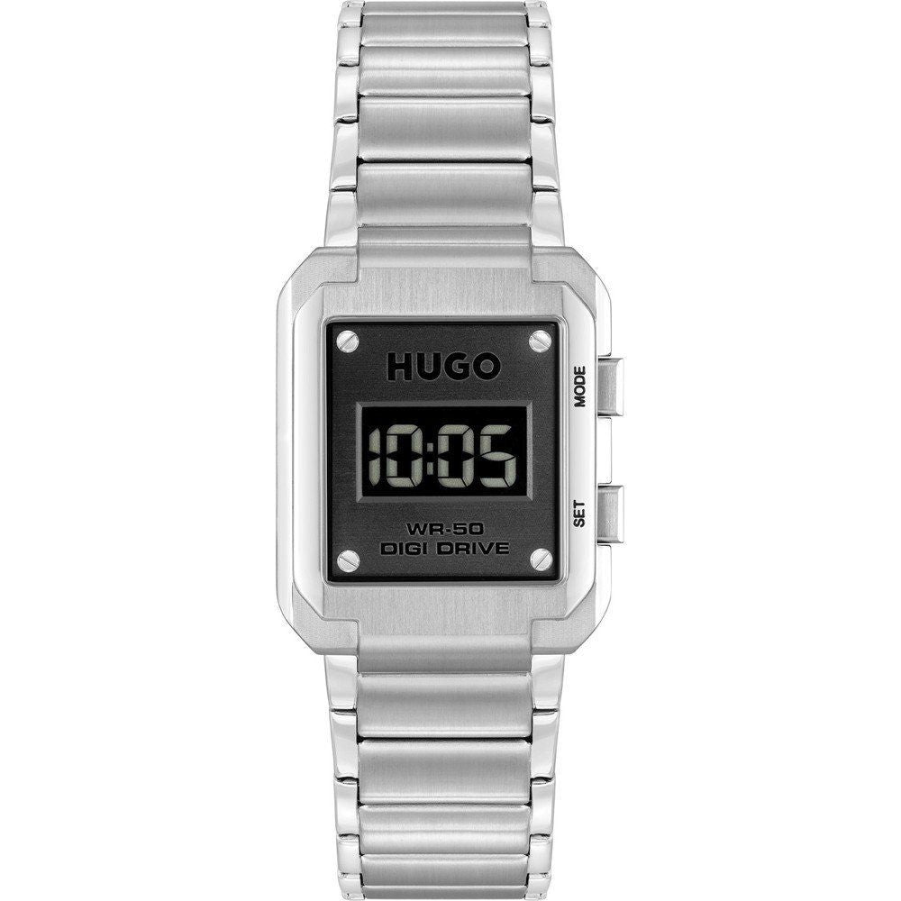 Hugo Boss Silver Stainless Steel Watch for Sophisticated Style