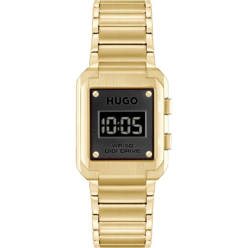 Hugo Boss Gold Stainless Steel Watch for Timeless Elegance