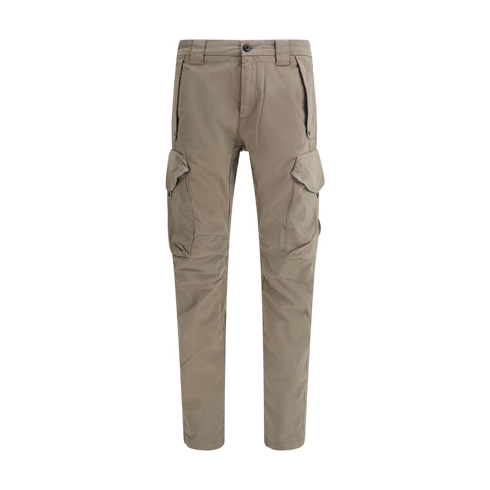 C.P. Company Black Cotton CARGO PANTS - Elevated Style and Functionality