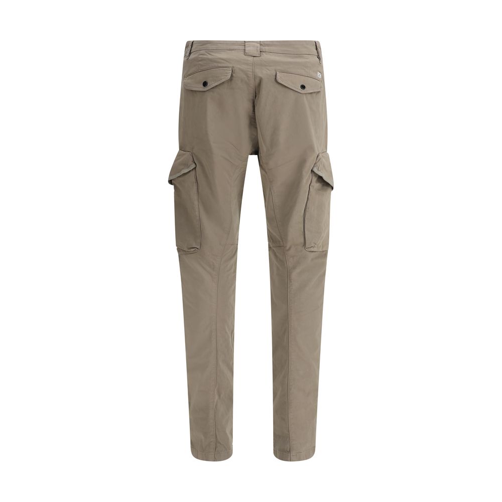 C.P. Company Black Cotton CARGO PANTS - Elevated Style and Functionality