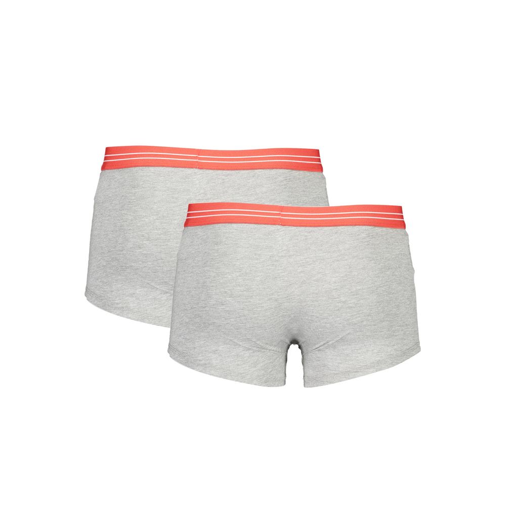 North Sails Gray Cotton Underwear for Luxurious Comfort