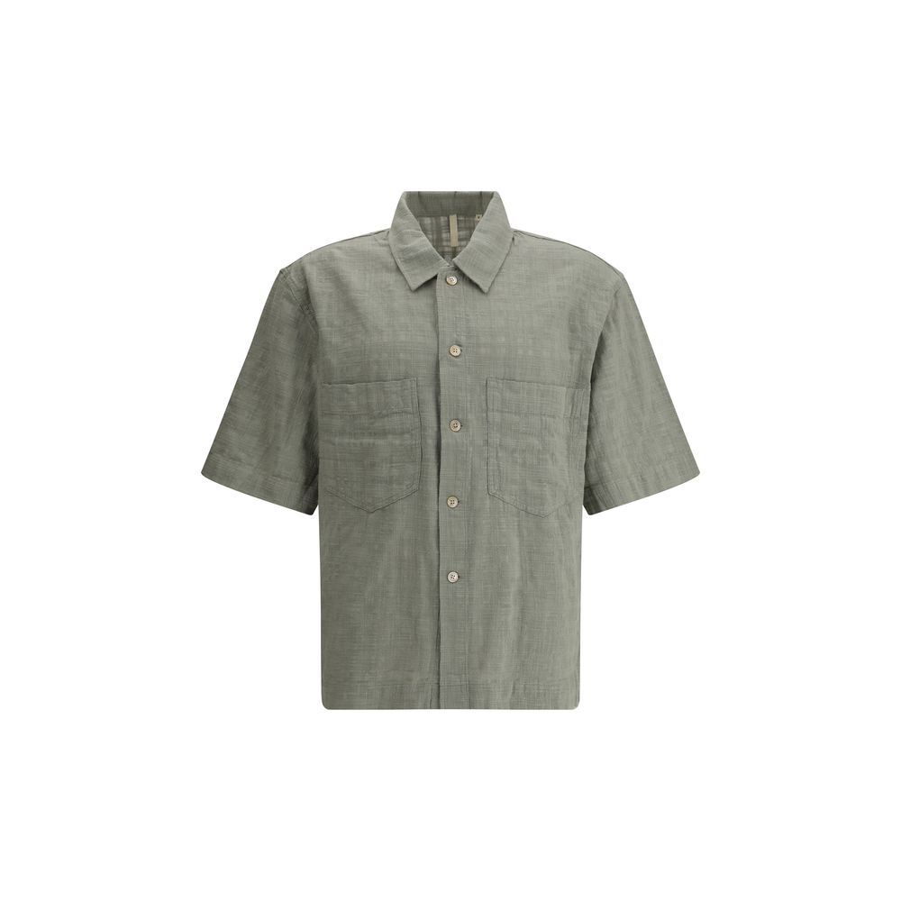 Sunflower Adam White Cotton Shirt - Timeless Elegance Redefined