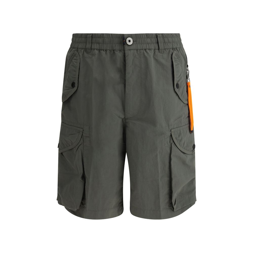 Parajumpers Navy Cotton Blend Shorts - Elevate Your Casual Style