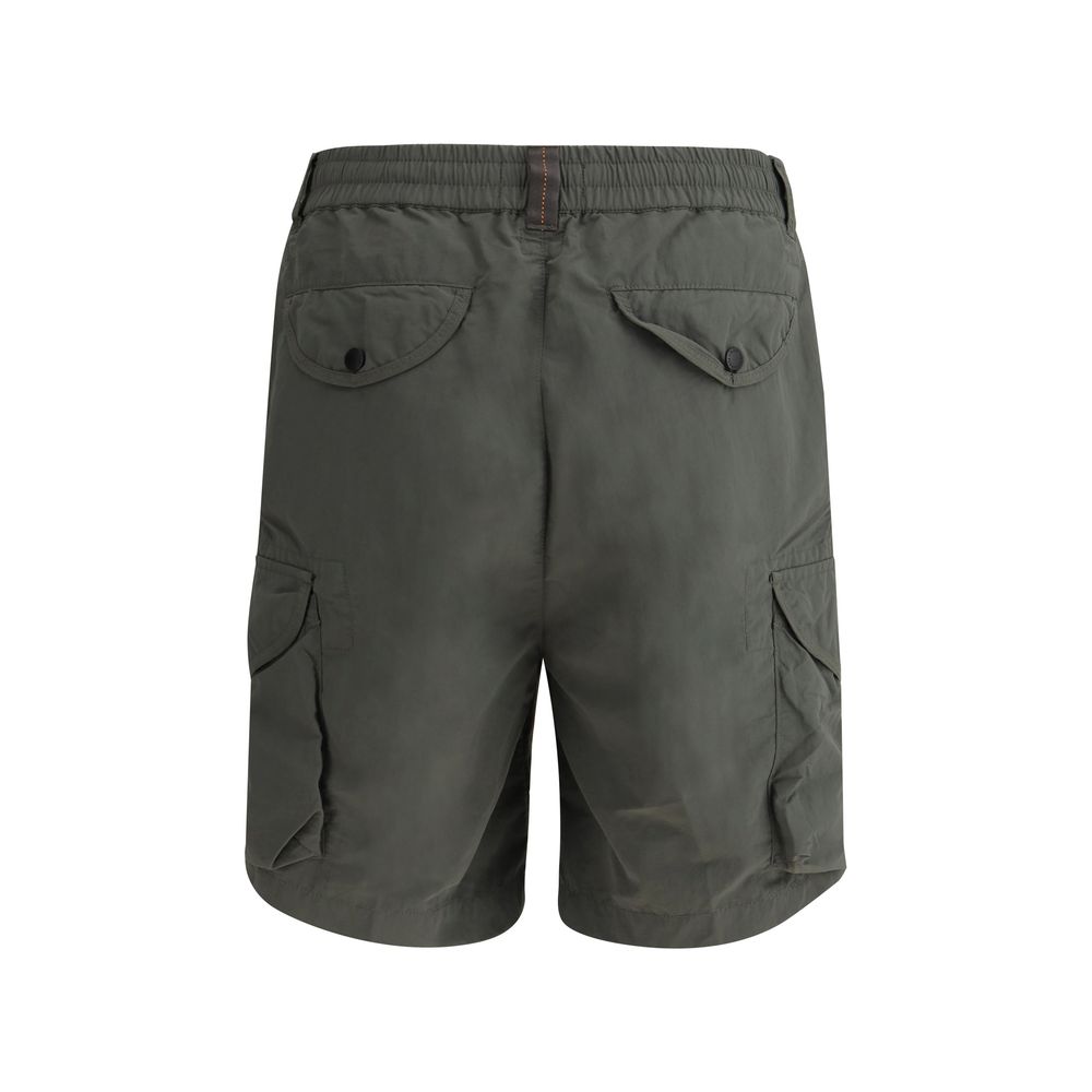 Parajumpers Navy Cotton Blend Shorts - Elevate Your Casual Style