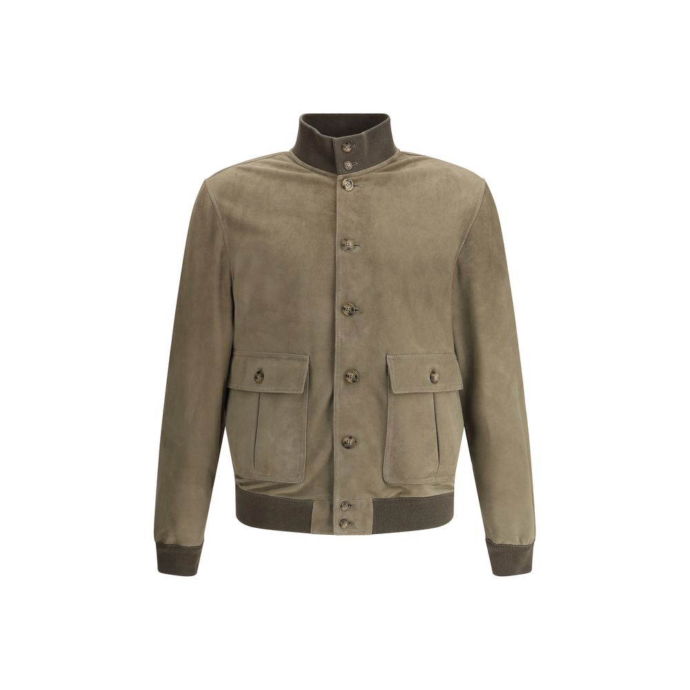 Valstar Brown Suede Leather Jacket for Timeless Elegance